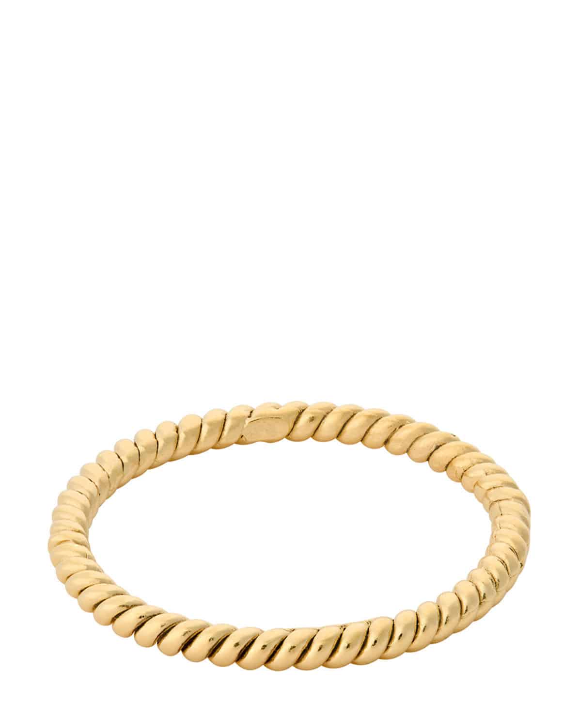 Ring Twisted gold ⌀: 15,9 mm