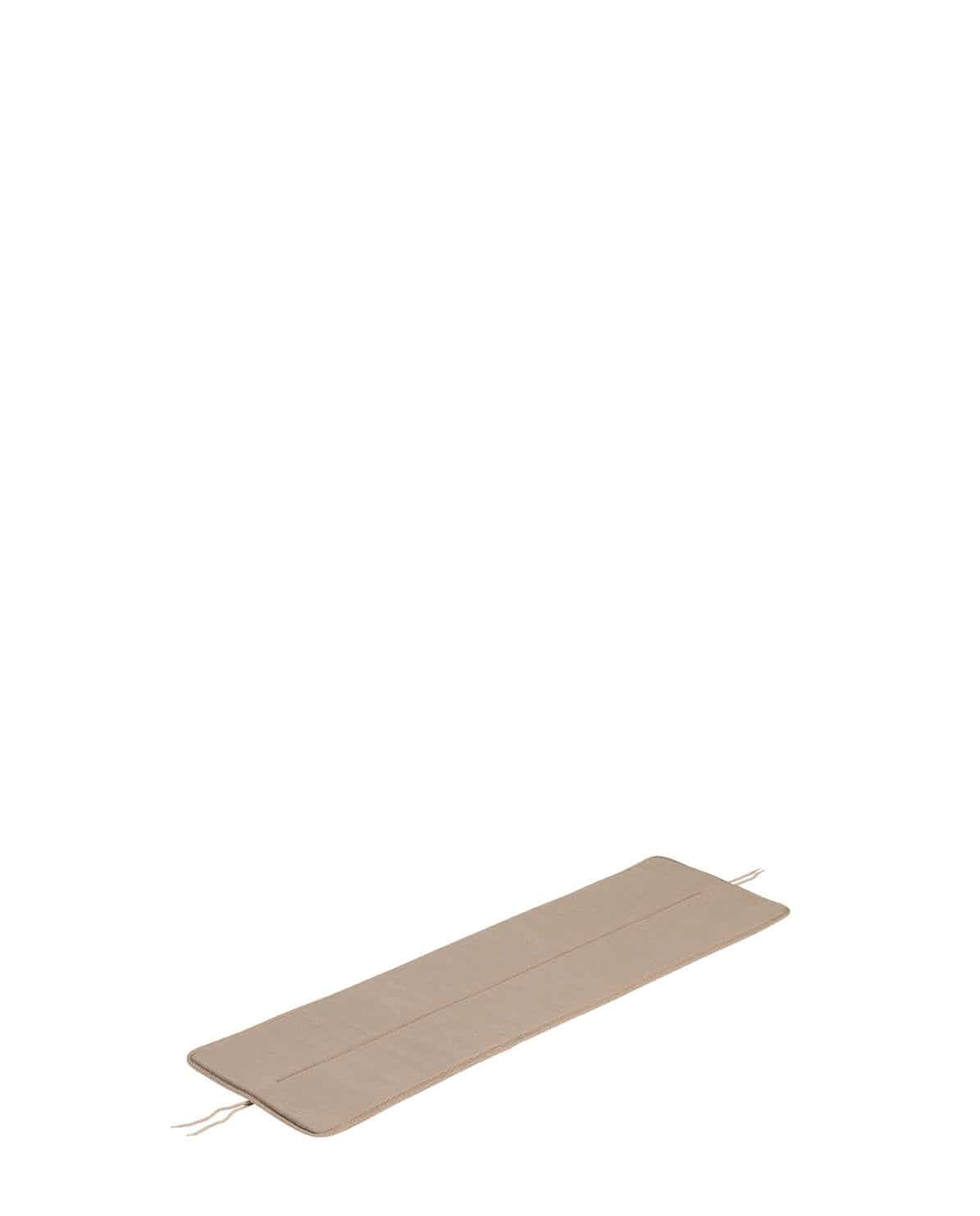 Sitzkissen für Bank Linear Steel warm beige 170 cm L