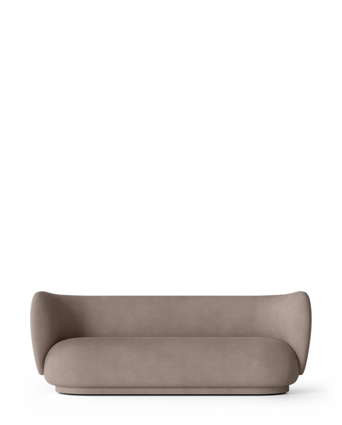 Sofa 3-Sitzer Rico brushed/warm grey