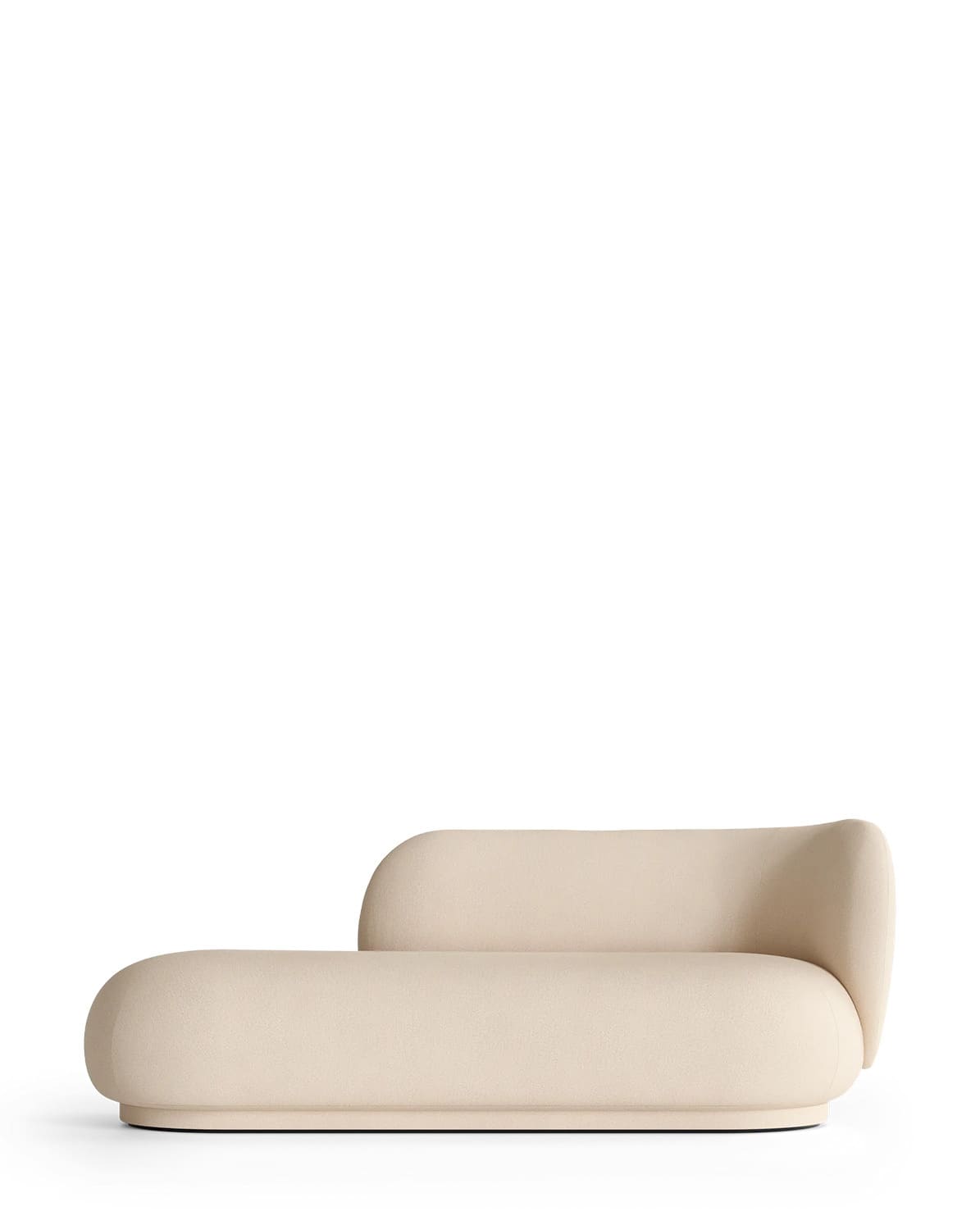 Sofa Rico Divan R brushed/off white