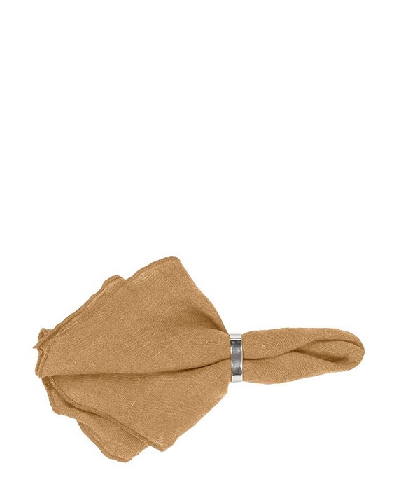 Stoffserviette Gracie Linen indian tan