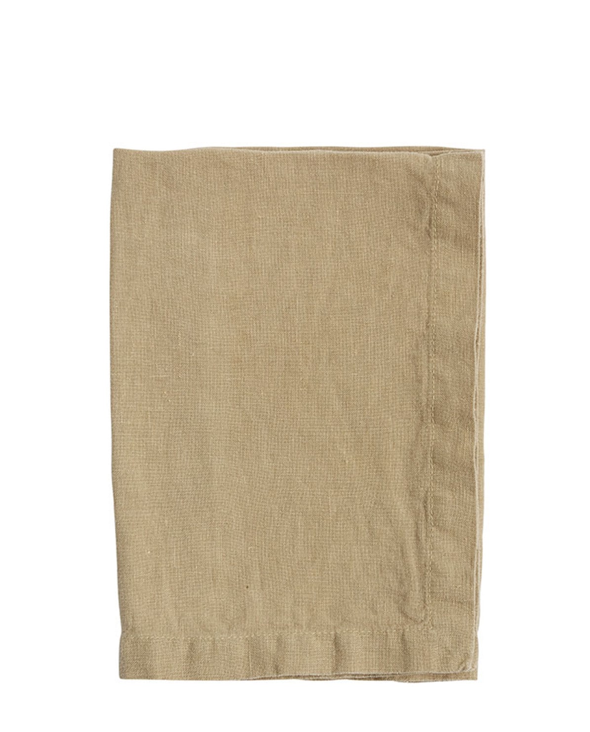 Stoffserviette Linen khaki