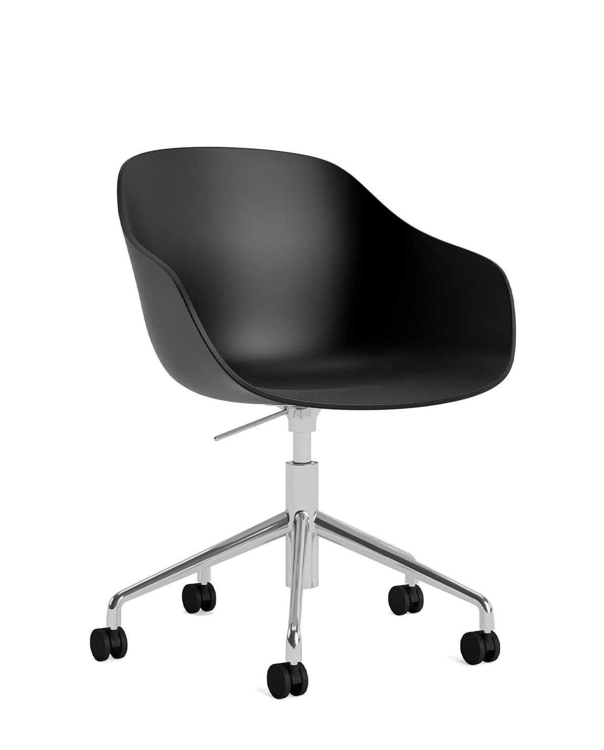 Stuhl About A Chair AAC252 Polished alu black 2.0