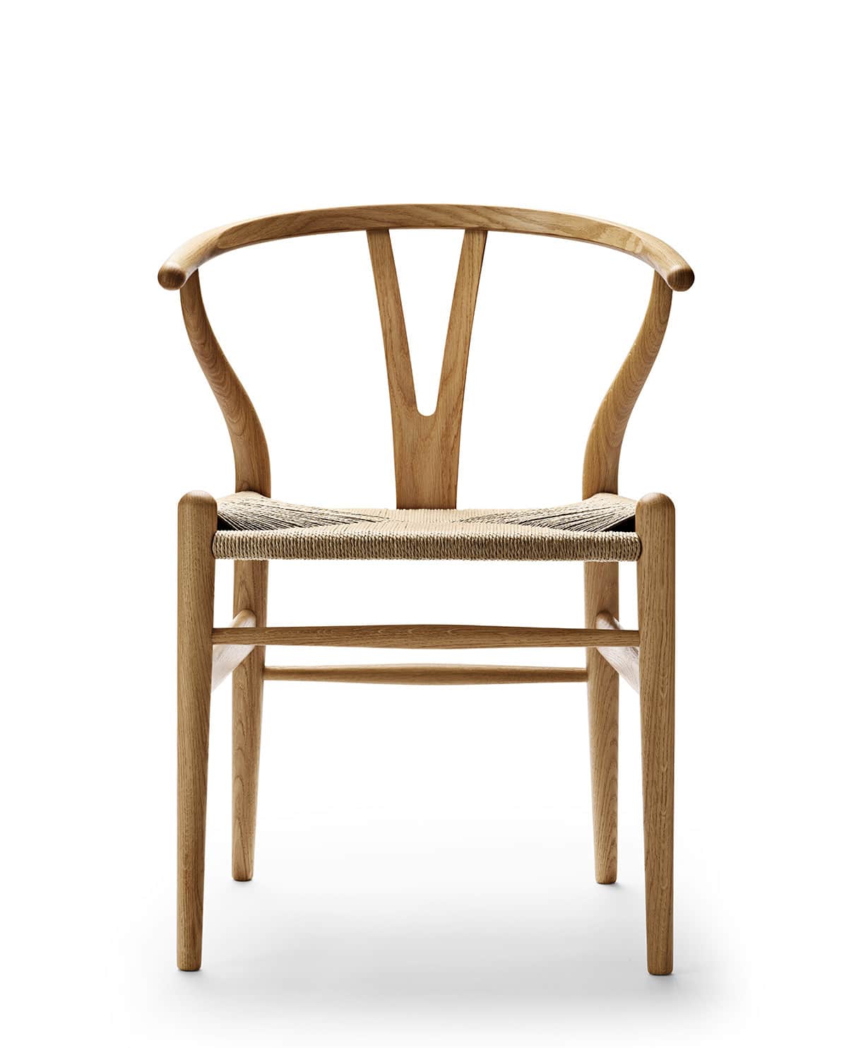 Stuhl CH24 Wishbone Chair Eiche geölt Geflecht natur/geölt