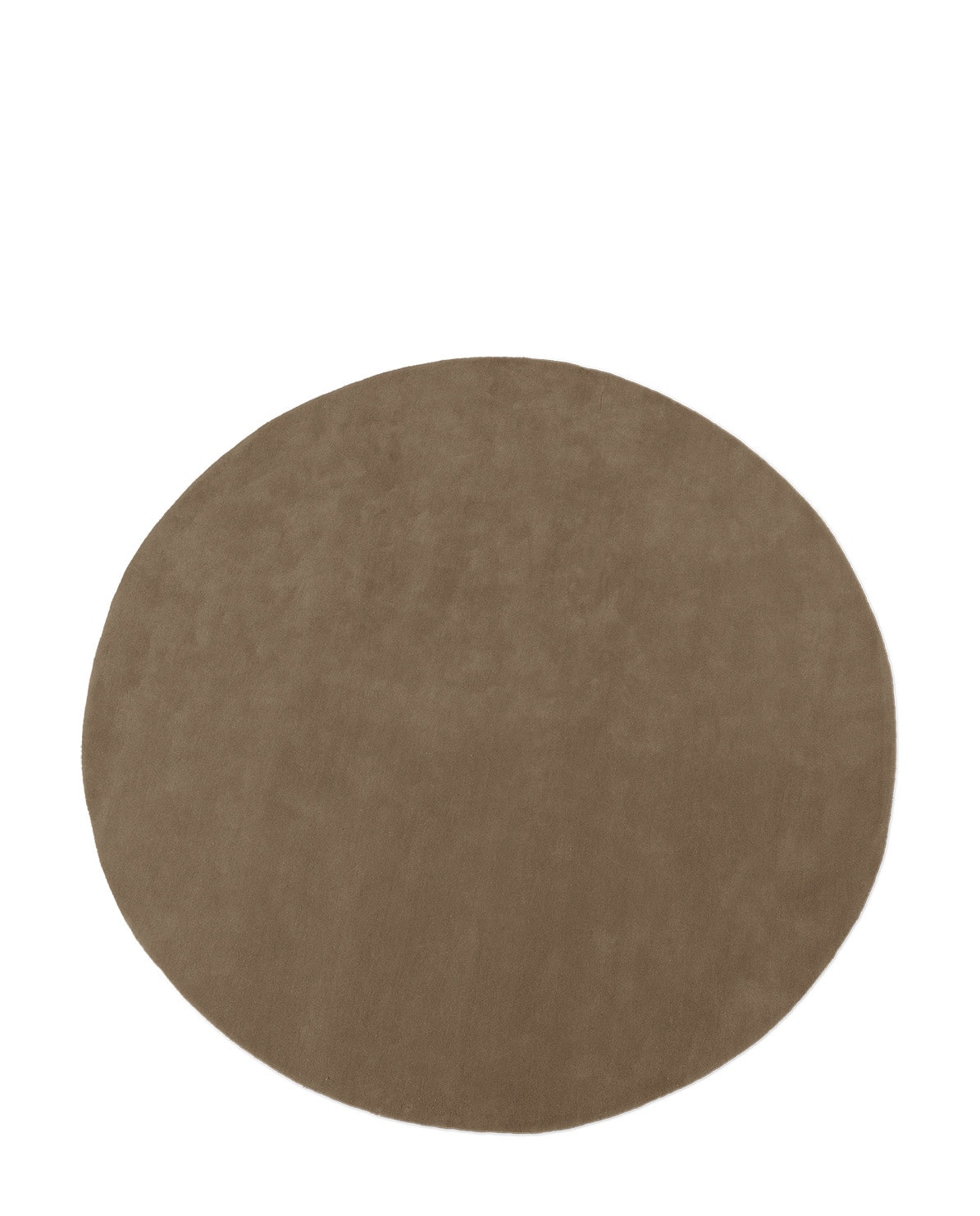 Teppich Stille Tufted round ash brown