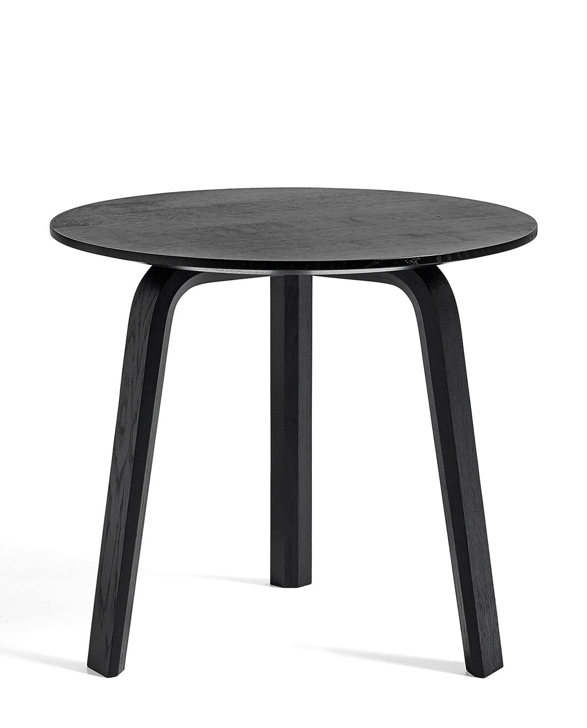 Tisch Bella Coffee Ø 45 cm black stained 49 cm H