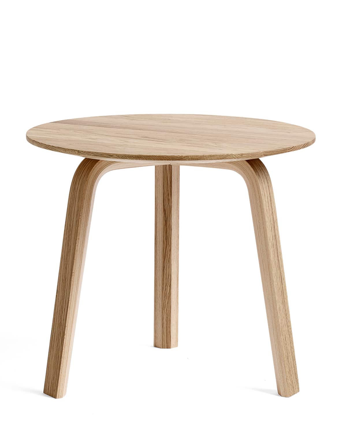 Tisch Bella Coffee Ø 45 cm lacquered oak 49 cm H