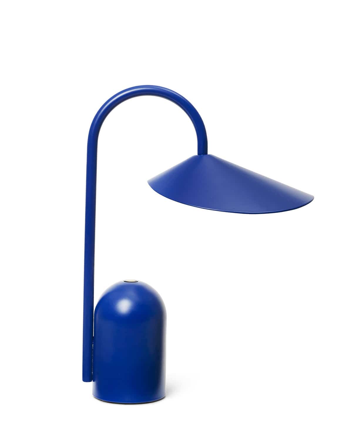 Tischleuchte Arum portable bright blue