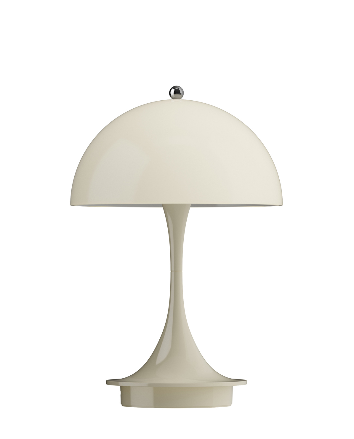 Tischleuchte Panthella 160 portable V3 Opal beige