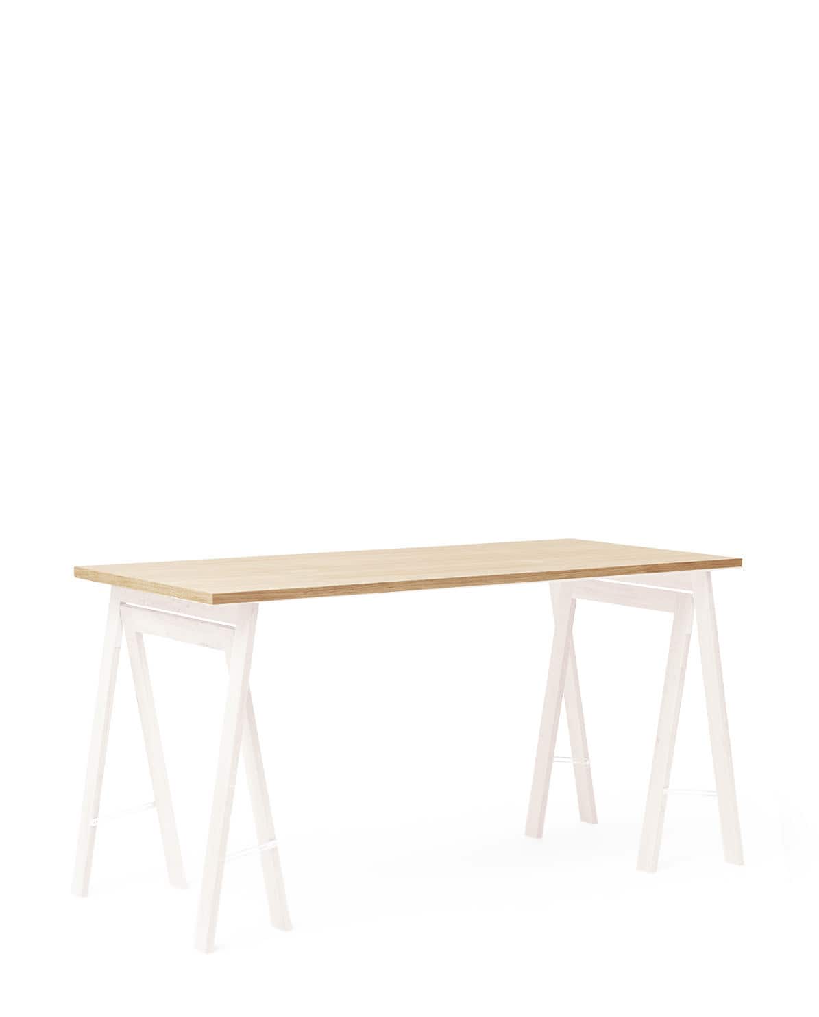 Tischplatte Linear white oiled oak 165 x 88 cm