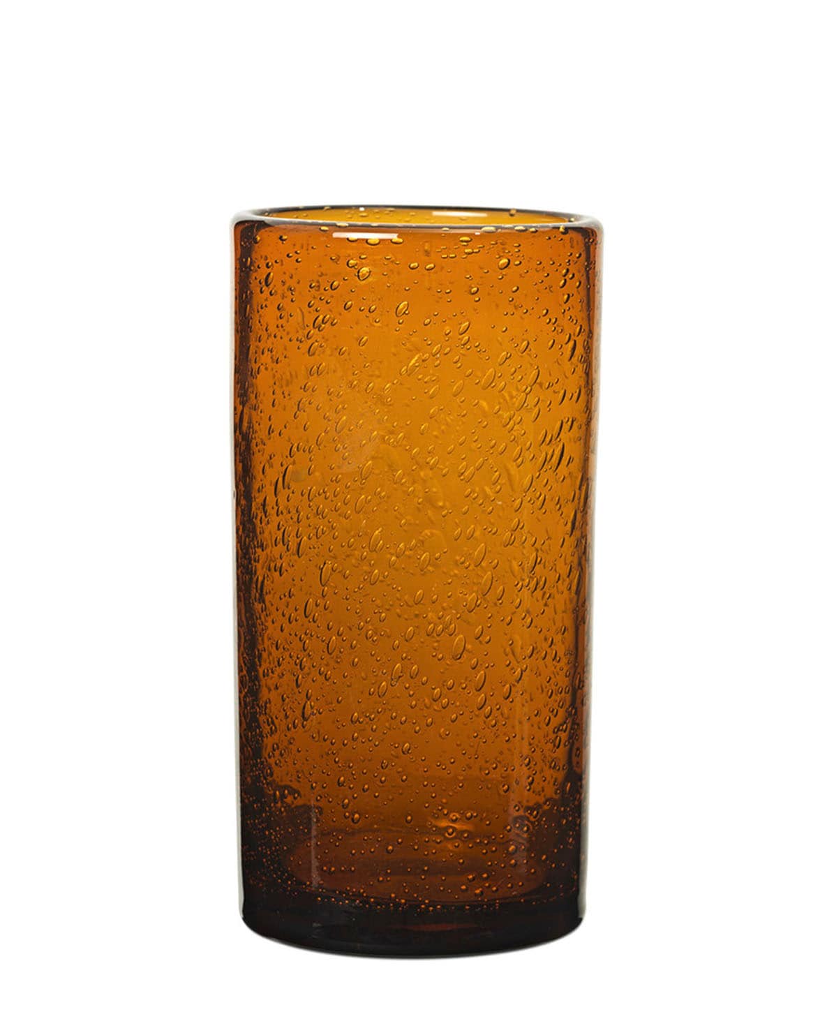 Trinkglas Oli amber 12 cm H