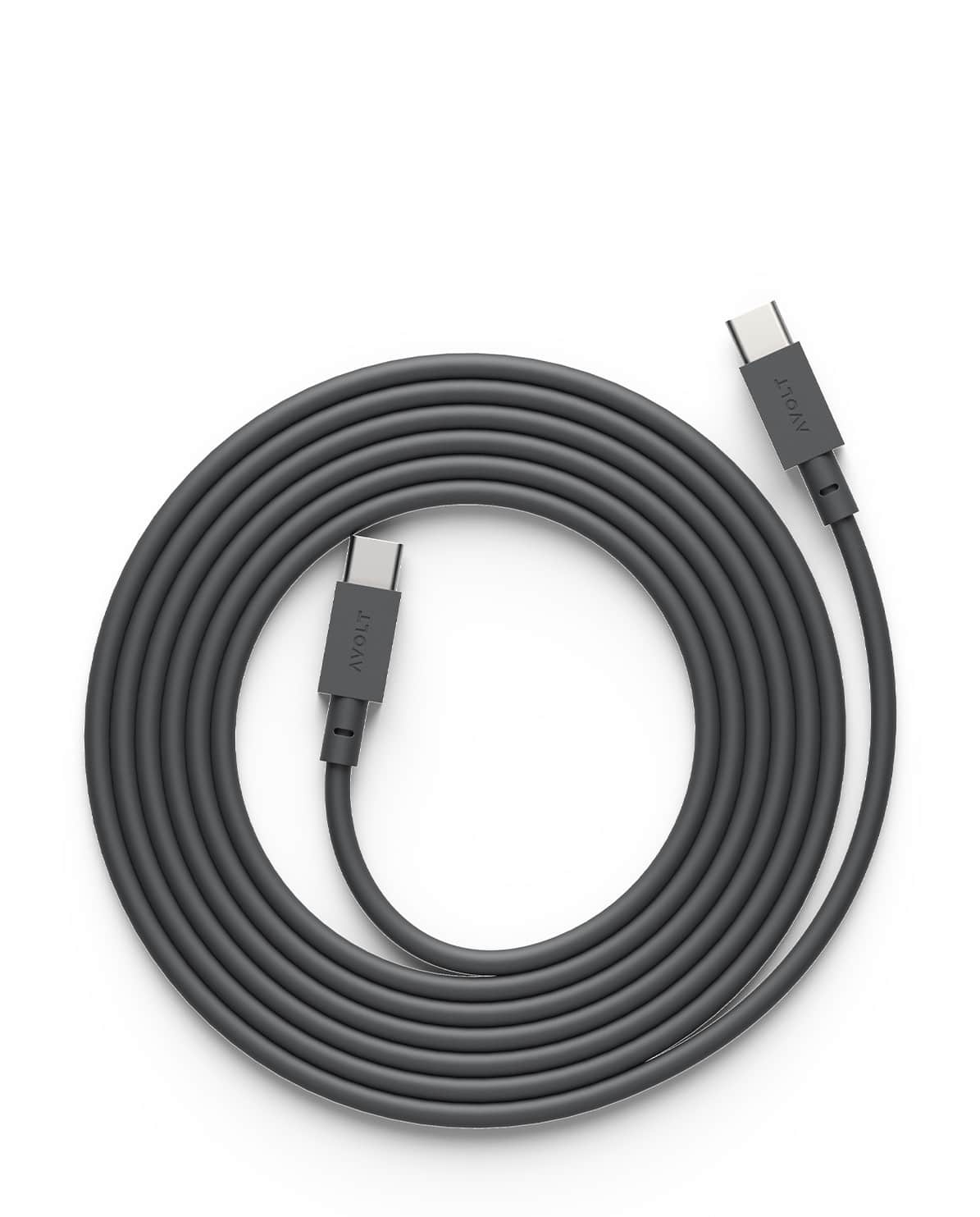 USB-C Kabel Cabel 1 zu USB-C stockholm black