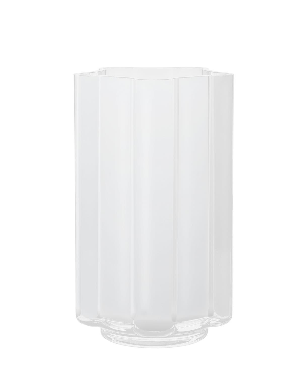 Vase Funki Rounded opal white