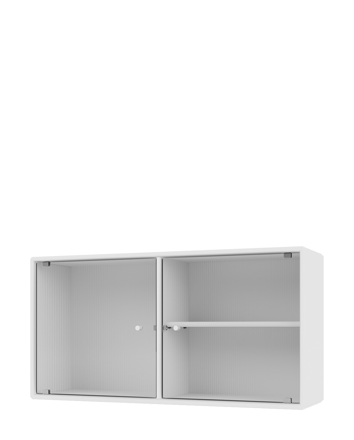 Vitrinenschrank Ripple I new white